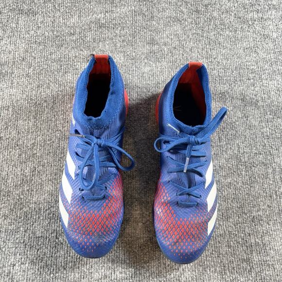 Adidas Predator 20.3 Turf Soccer Shoes Blue Red Size 7 US Men’s Cleats - Picture 3 of 11